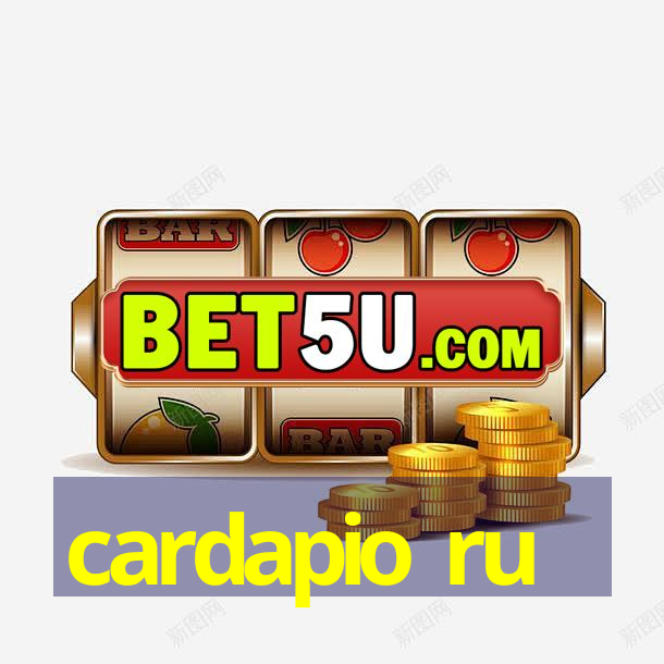 cardapio ru